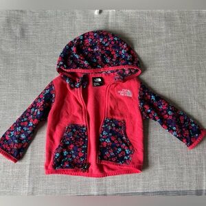 The North Face Baby Girl Fleece Jacket 3-6 months